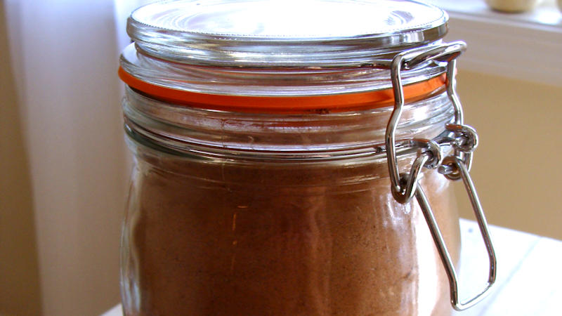 Chocolate milk mix