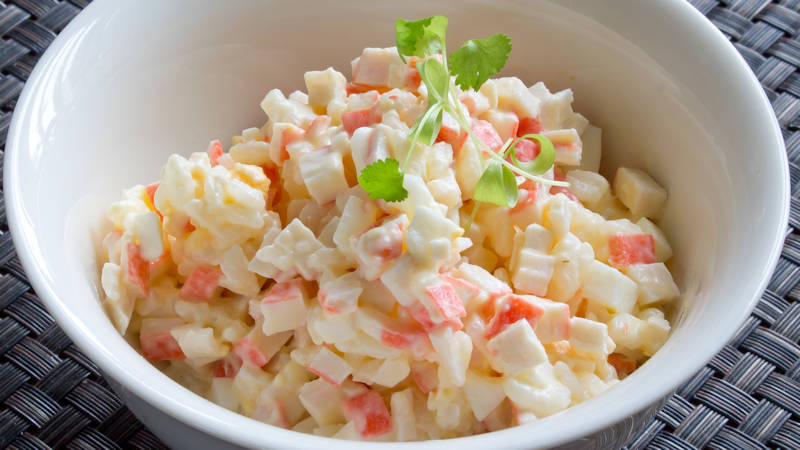 Crab salad