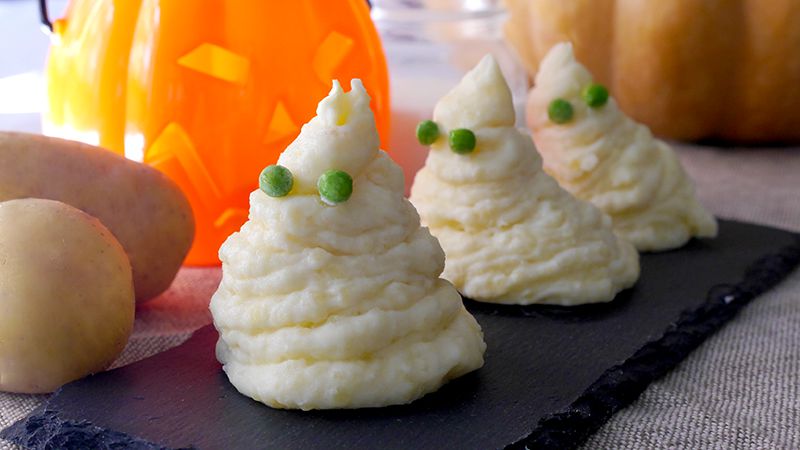 Ghoulish mashed potatoes